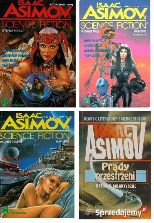 ISAAC ASIMOVS fantasy 1992 kolekcja science Pozostałe świętokrzyskie Kielce sprzedam