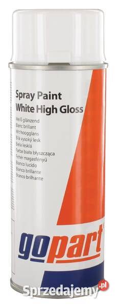 Lakier gopart biały połysk 400 ml 901004GP