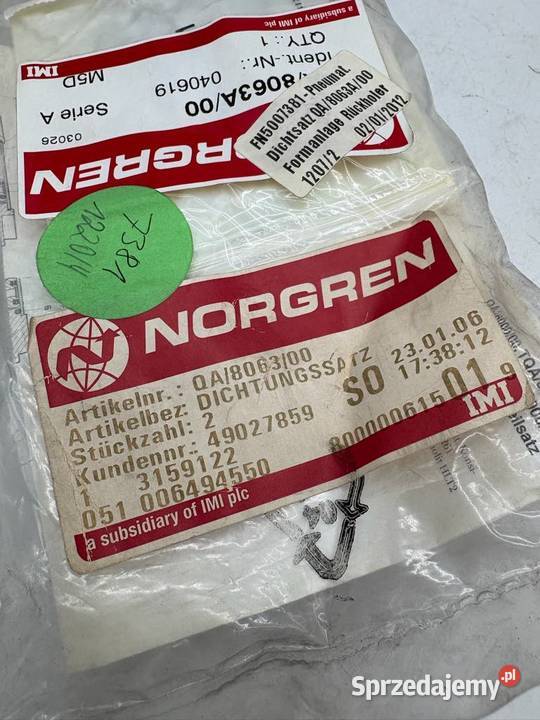 Norgren QA8063A00 Warszawa