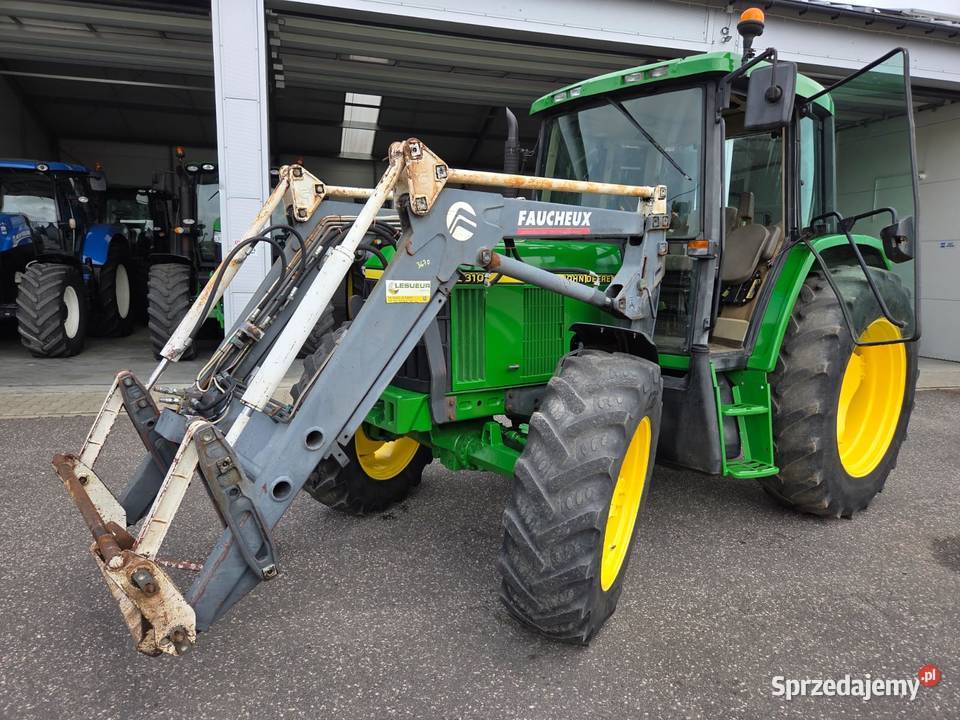 John Deere 6310 z ładowaczem Foucheux Super Stan Gąsewo