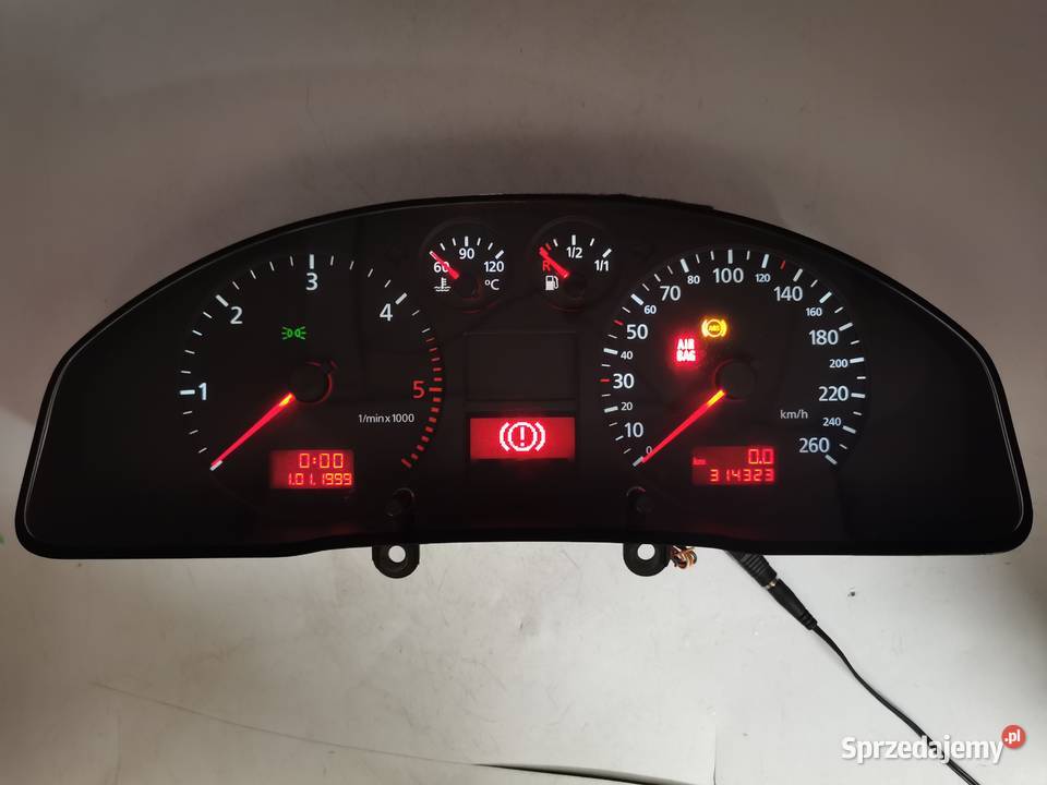 Licznik Zegary FIS Audi A4 B5 Lift 19 TDI Wyszków