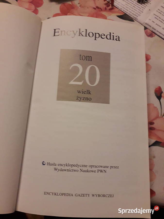 Kolekcja encyklopedii Warszawa
