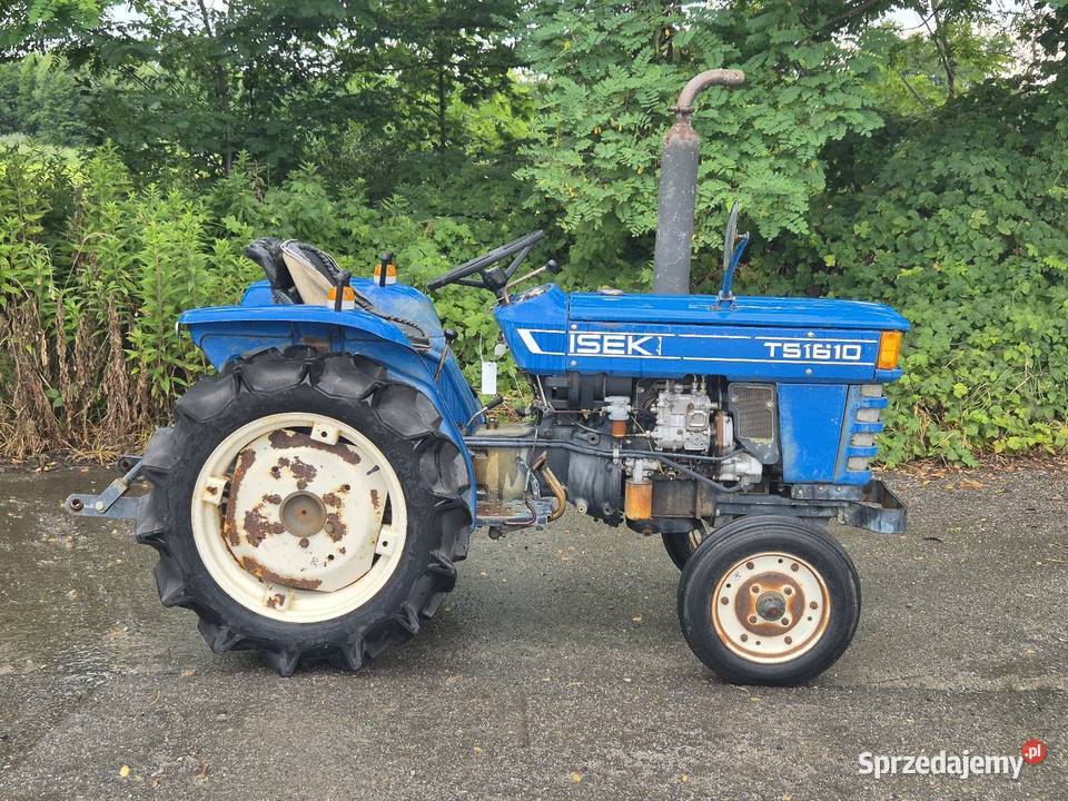 Traktorek traktor ISEKI TS1610S 16 24 Napęd 2x4 Rolnictwo Małuszyn sprzedam