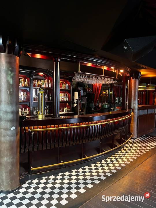 Bar drewniany solidna zabudowa barowa OKAZJA Słupsk