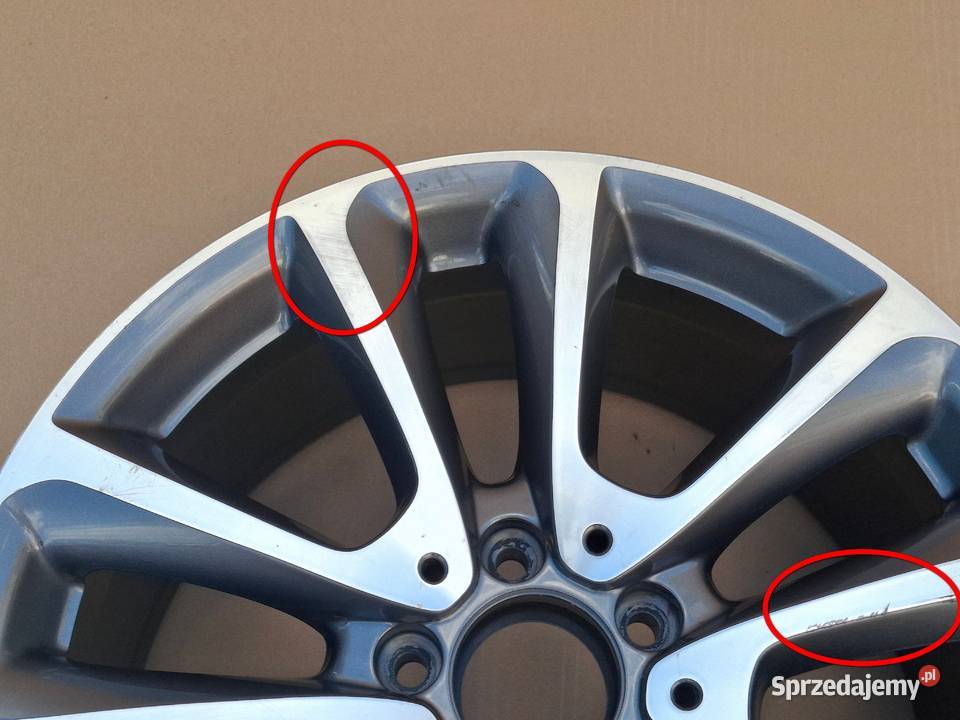 MERCEDES EKLASA W213 FELGA ALUFELGA 18 9J ET 53 lubuskie Bieleń