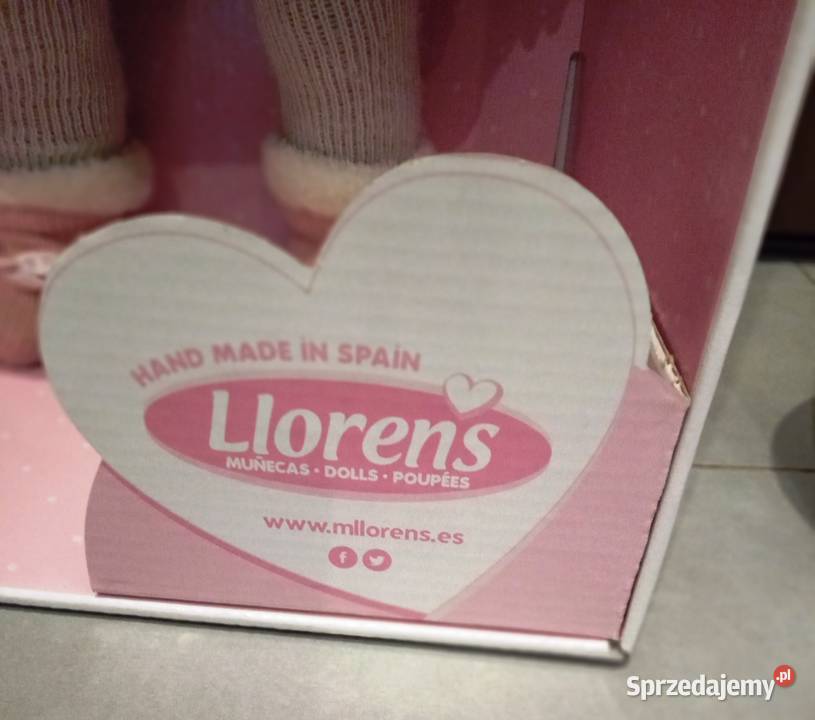 Lalka Martina 40 LLORENS akcesoria Toruń