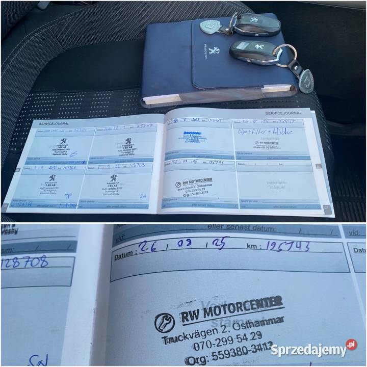 Peugeot 308 Automat Full LEDY Keyless Grzane Kolbuszowa