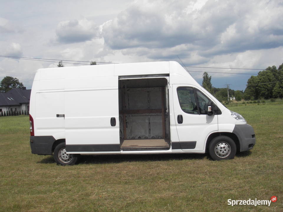 Peugeot Boxer 22 hdi 120 1WŁ L3H3 wysoki sprawny kupiony w Polsce Ostrów Mazowiecka