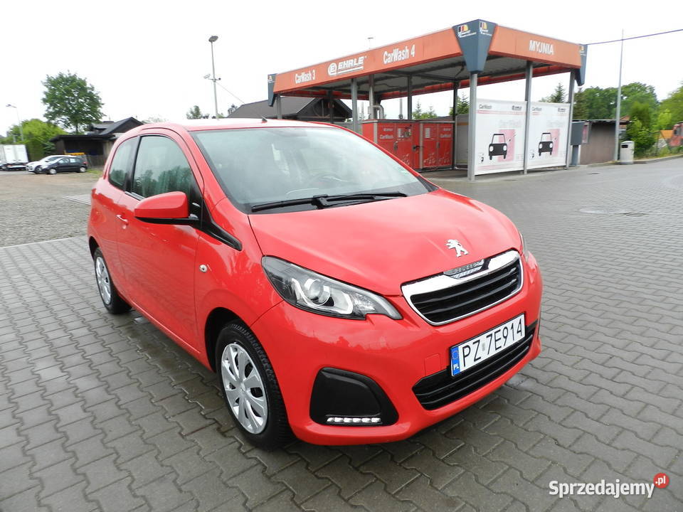 Peugeot 108 małe tanie serwisowane niezawodne Puszczykowo