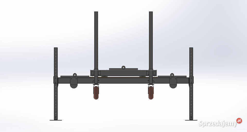 Platforma mobilna rozsuwana do przewozu uli