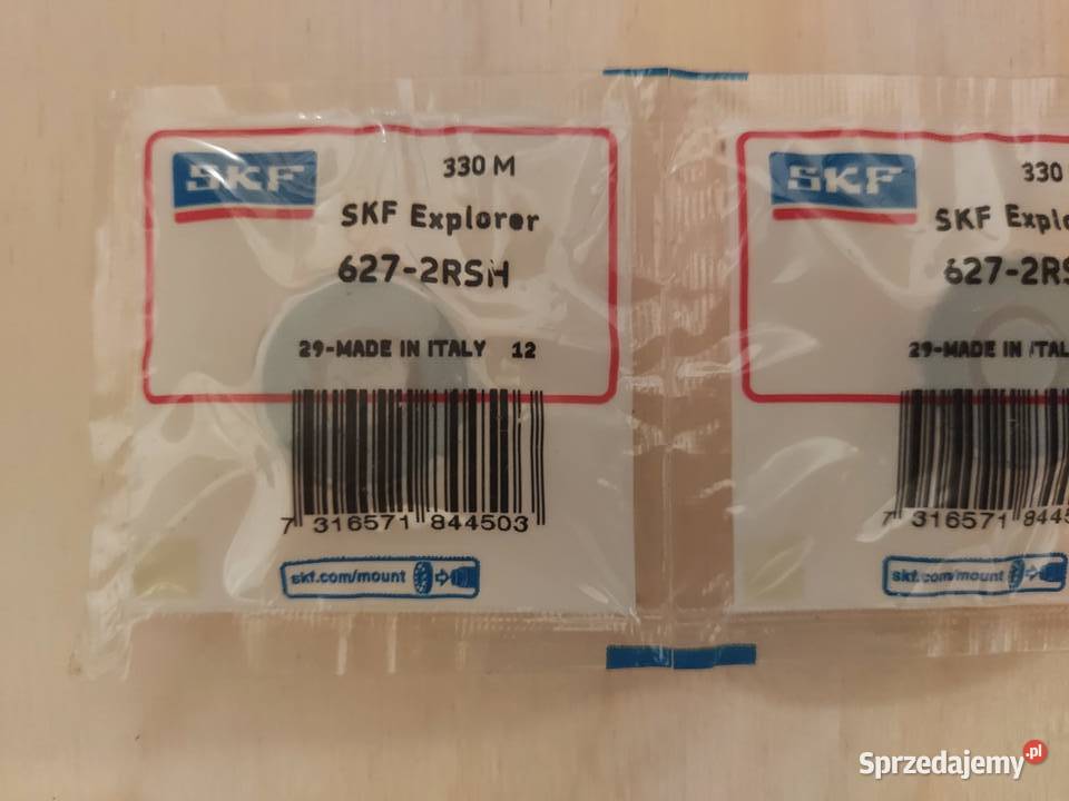 Łożysko SKF 627 2z i 2rs sprzedam