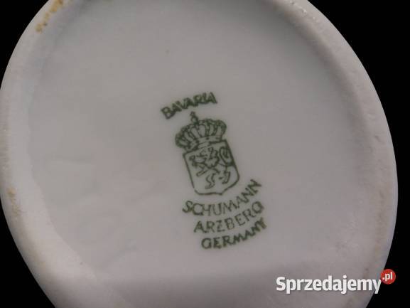 Porcelanowy biały wazon SCHUMANN BAVARIA Raszków