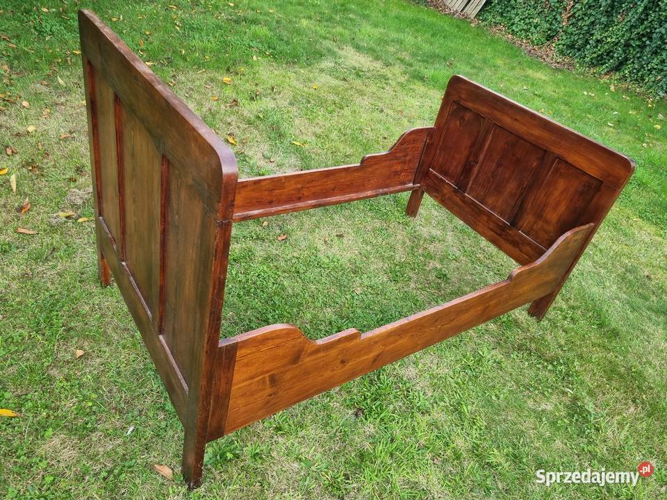ŁÓŻKO Biedermeier antyk Piła