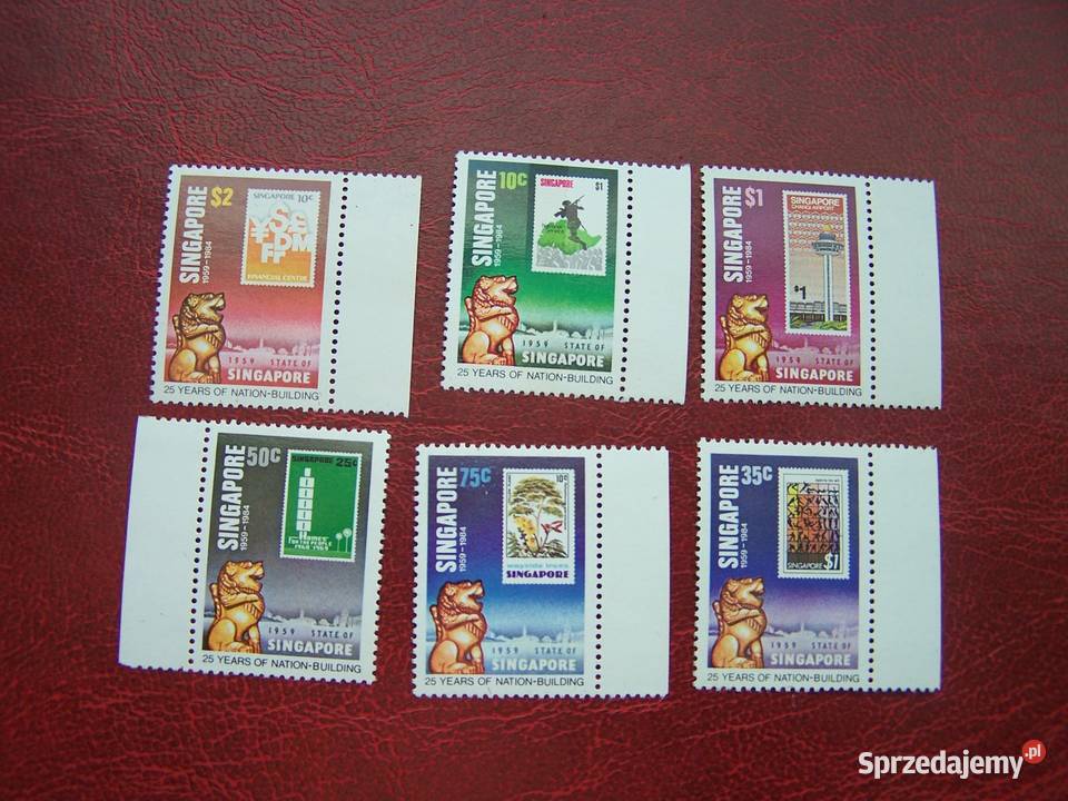 Singapur 1984 MNH Mi 44853 25 lecie budownictwa śląskie Tychy