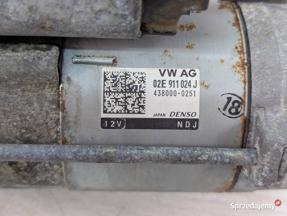 ROZRUSZNIK VW PASSAT B8 02E911024J 4380000251 Białystok