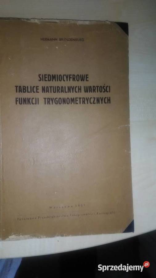 Siedmiocyfrowe tablice naturalnych wartości mazowieckie Warszawa