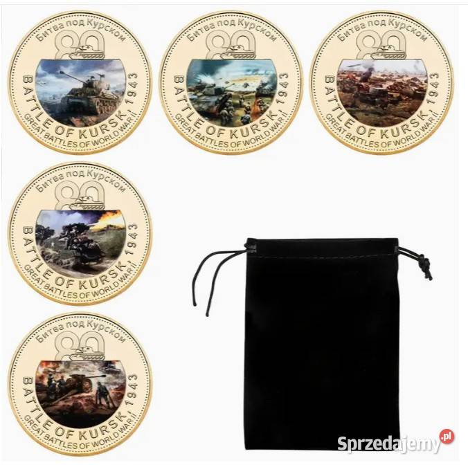 Kolekcjonerski zestaw monet medali Warszawa sprzedam