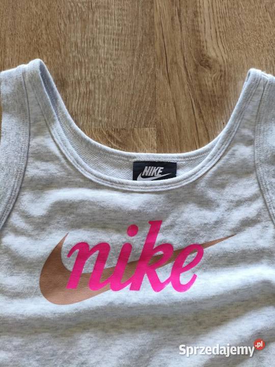 Szara koszulkatank top Nike 146156 Hajnówka