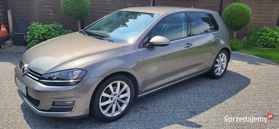 VW Golf VII salon serwisowany w ASO 100 asystent parkowania
