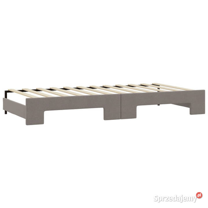 Sofa rozsuwana z szufladami taupe tkanina Warszawa sprzedam