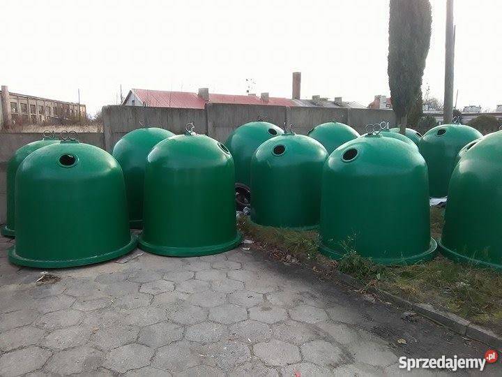 Pojemniki dzwon do segregcji Wołczyn