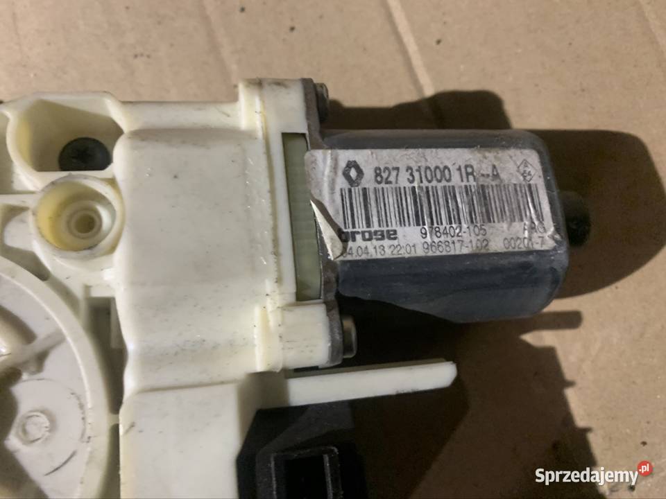 Mechanizm silniczek podnoszenia szyb tył Renault Szczecin