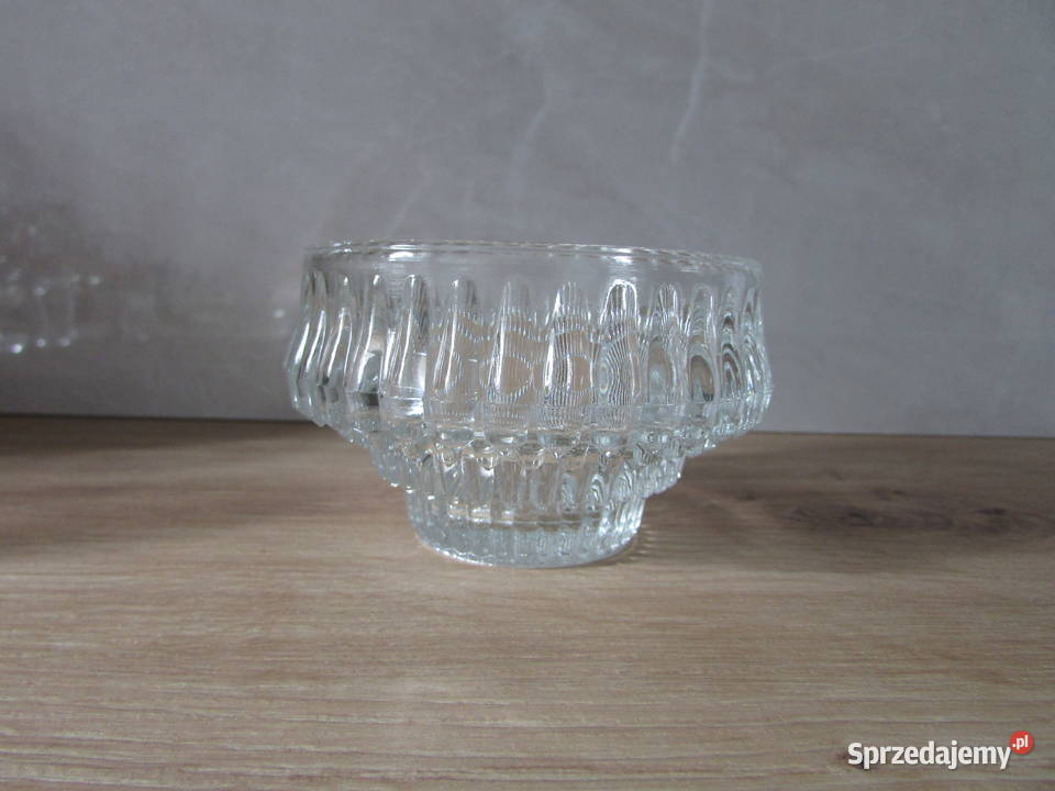 miska miseczka szklana szkło cukiernica ozdoba przezroczysty małopolskie Kraków