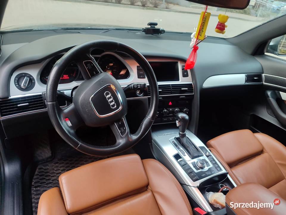 Audi A6 C6 SLine 20 benzyna z gazem LPG LIFT szary kujawsko-pomorskie Toruń