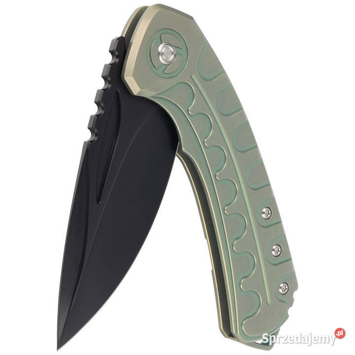 Nóż składany Bestech Buwaya Retro Green Titanium Warszawa sprzedam