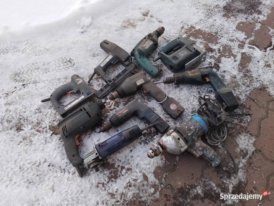Wkrętarka wiertarka wyrzynarka taker Bosch Pabianice sprzedam