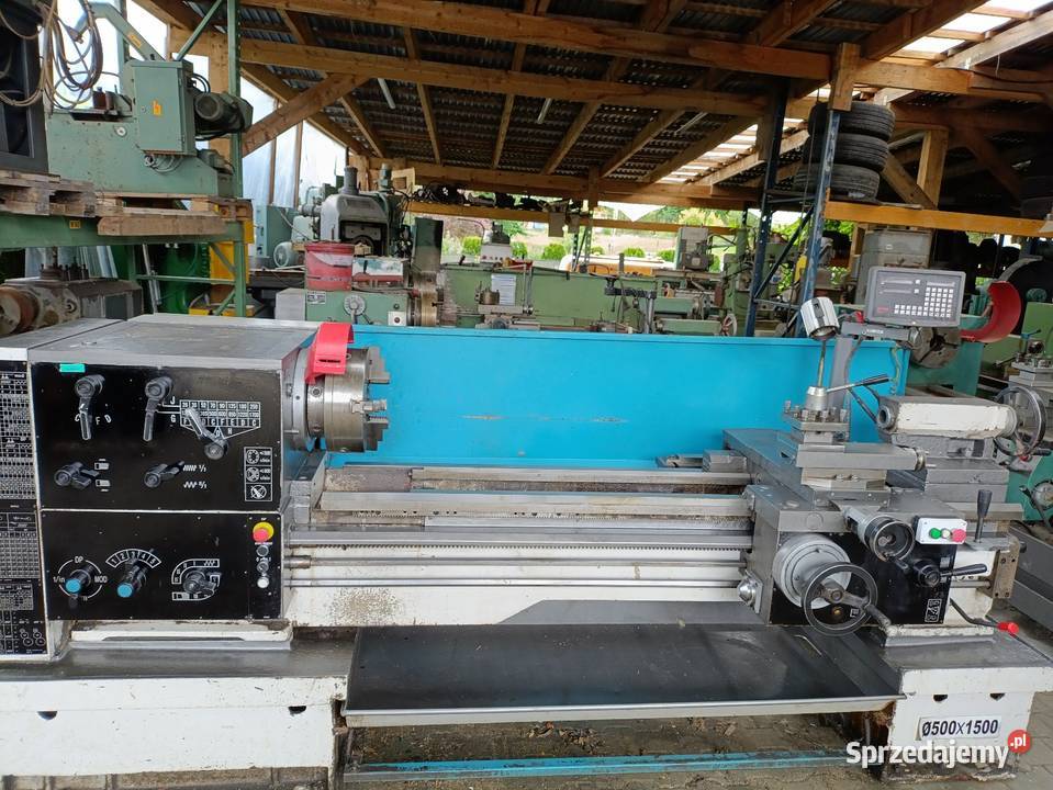 Tokarka Eurometal 580x1500 Tud Tur Tuj 50 Cu 580 Produkcja Maków Podhalański