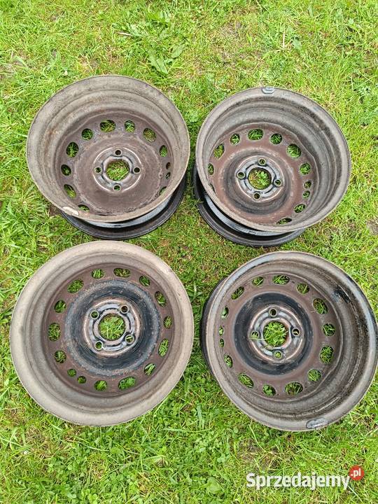 Oryginalne felgi stalowe opel corsa 5Jx13H2 mazowieckie Ostrołęka