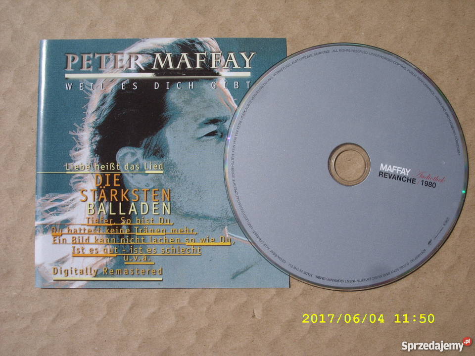 CD rock PETER MAFFAY 3 plyty CD Wołów sprzedam