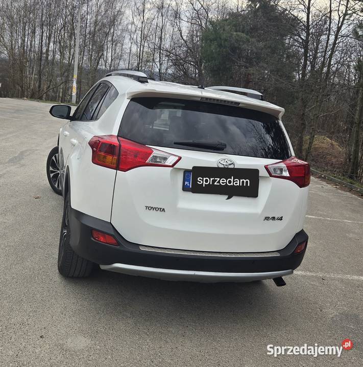 Toyota RAV4 biała perła 1999cm3 podkarpackie Jaworze Górne