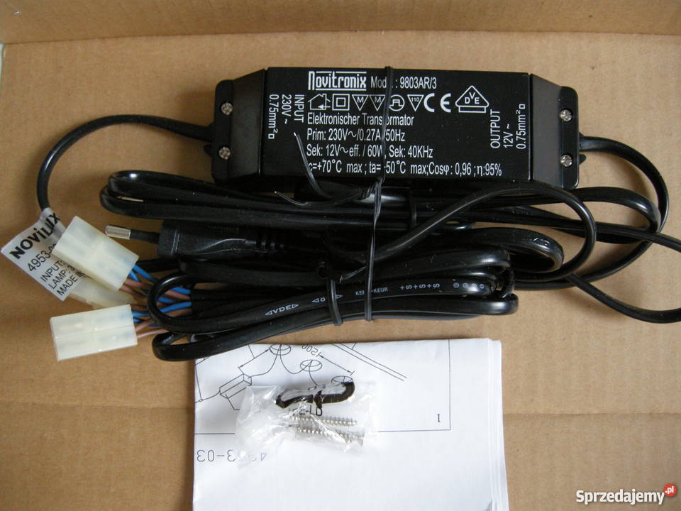 Trójkątna oprawa podszafkowa żarówki zasilacz Rzeszów