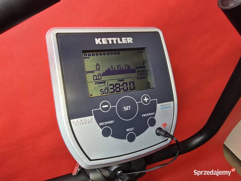 Mocny Rower Treningowy Kettler X3 Stacjonarny Ostrzeszów