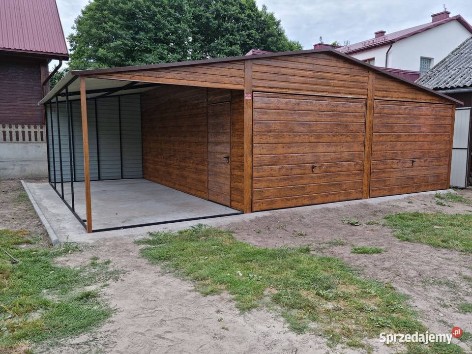 Konstrukcja Stalowa Hala Garaż Blaszany samodzielny mazowieckie Sokołów Podlaski