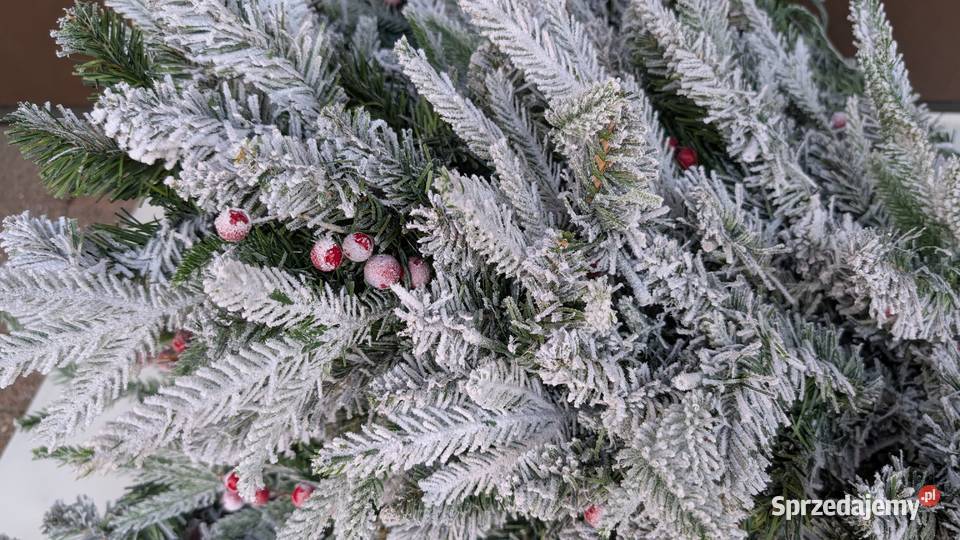 Choinka sztuczna DEWUR 210 ozdoby Jadowniki sprzedam