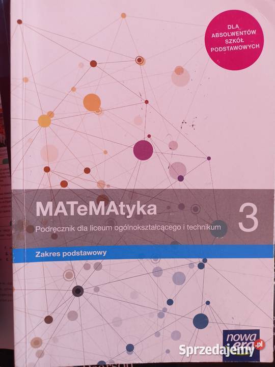 Matematyka nowej ery używane podręczniki szkolne miękka Warszawa sprzedam