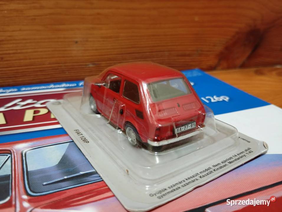 FIAT 126P MALUCH deagostini kultowe auta PRL Kolekcje mazowieckie sprzedam