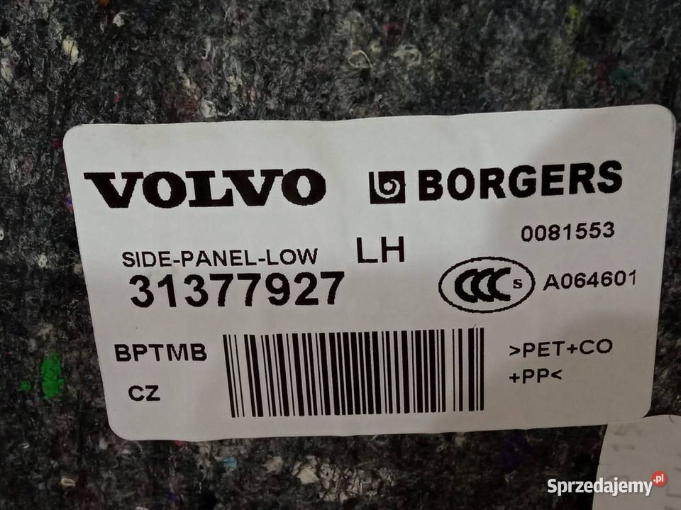 TAPICERKA BOCZEK BAGAŻNIKA LEWA PRAWA PODŁOGA świętokrzyskie sprzedam