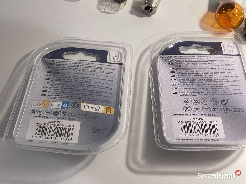 Żarówki do samochodu zwykle LED osobowe Opole sprzedam