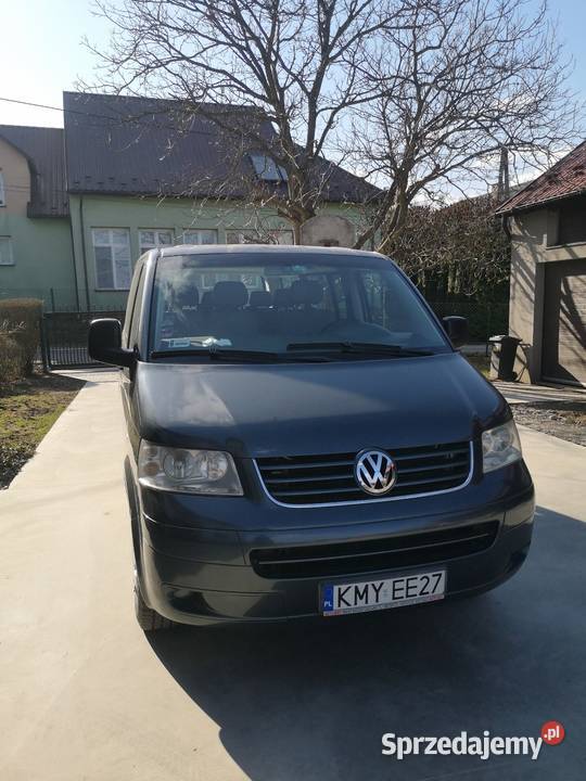VW T5 Caravelle Transporter 9 osób hak małopolskie Raciechowice sprzedam