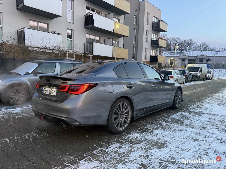 Infiniti Q50s AWD RED SPORT 405 Wrocław