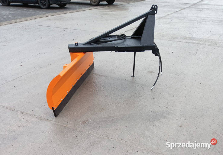 Pług do śniegu obrotowy na tył do ciągnika Puławy