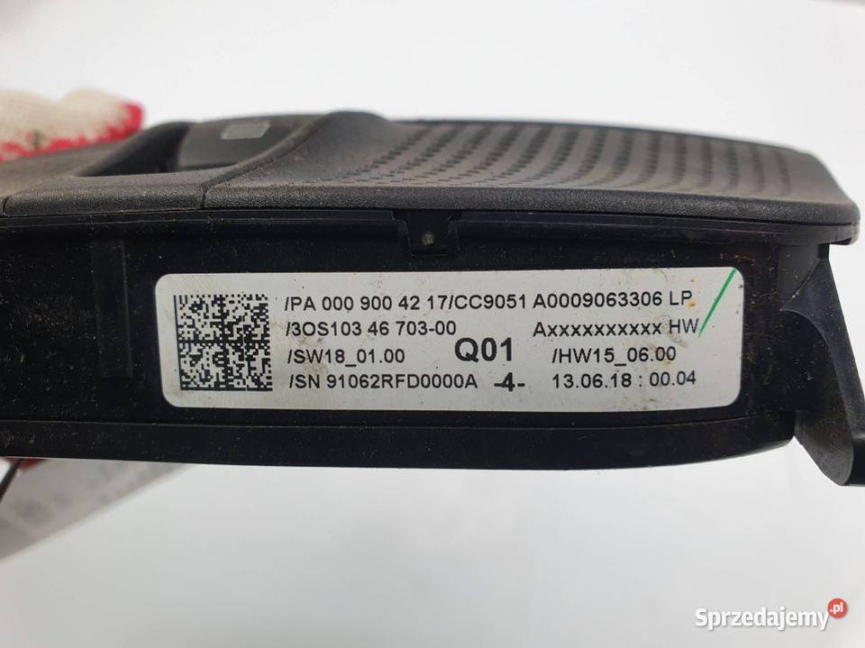PRZYCISK MERCEDES C W205 4MATIC A0009063306 osobowe Lipno