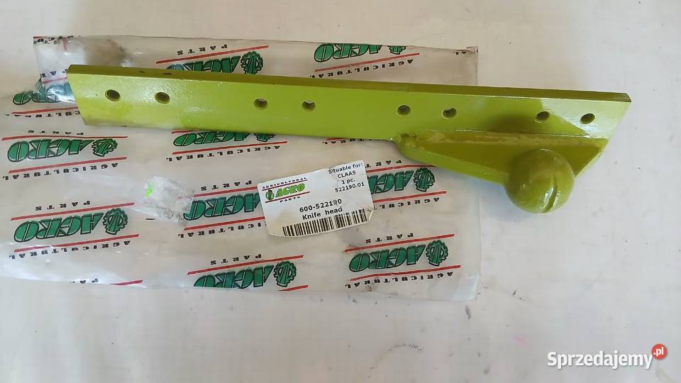 Główka kosy Claas 522190 Do kombajnów Radomsko sprzedam