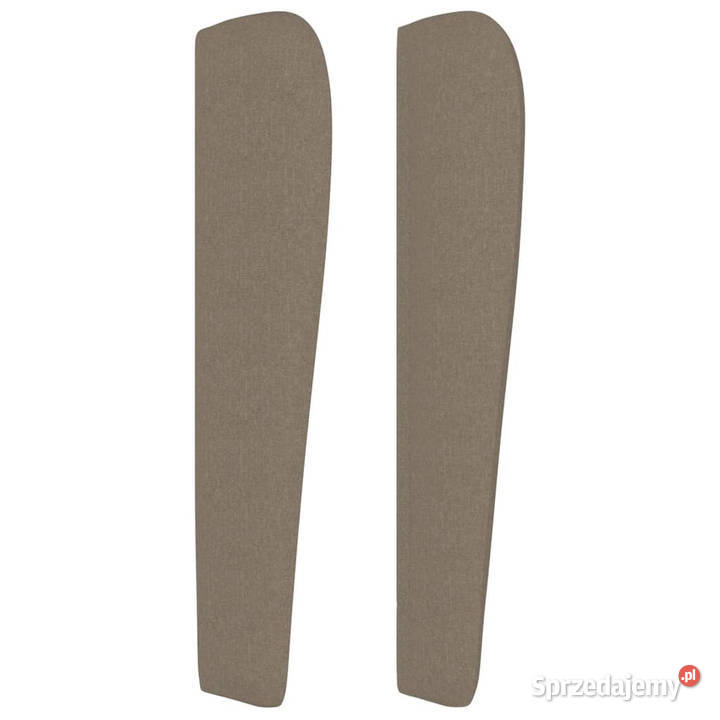 Zagłówek uszak taupe 93x23x118128 tkanina Warszawa