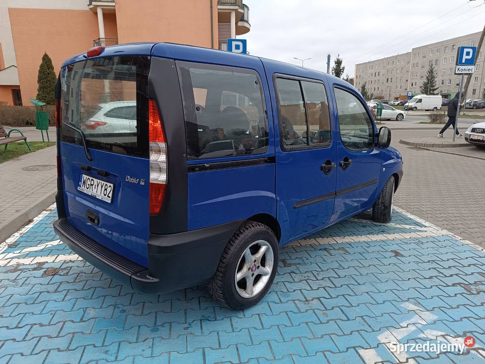 Fiat Doblo 12 8V 65 LPG GAZ mazowieckie Żyrardów sprzedam