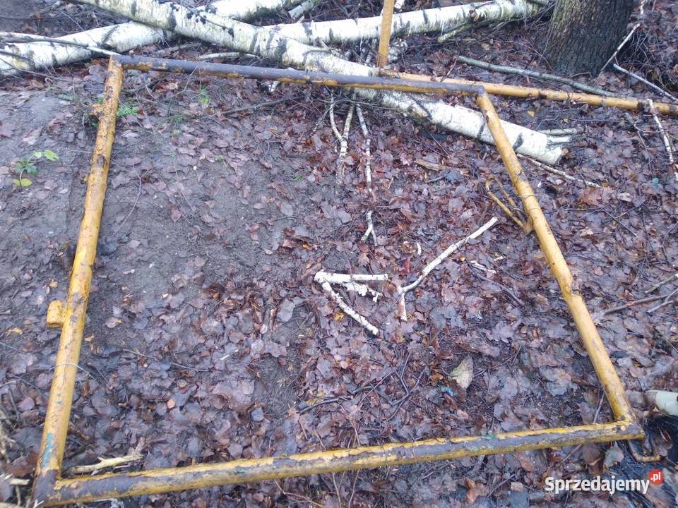 Brama rama dwuskrzydłowa z furtką PRL 160 x 400 łódzkie Łódź